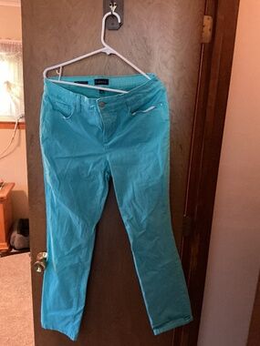 Charter Club Turquoise jeans Sz12